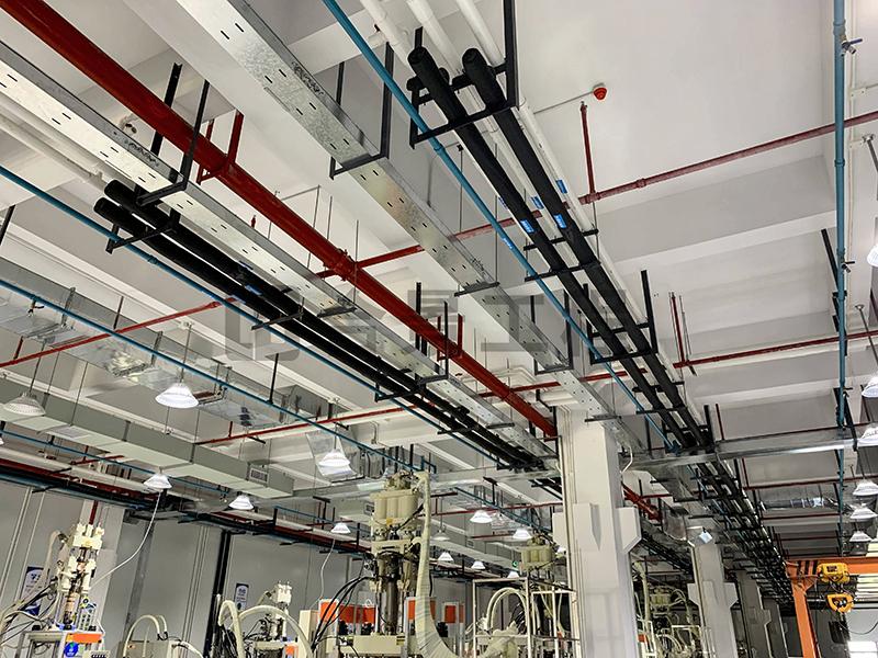 東莞盈灃科技有限公司工程緊鑼密鼓施工中，為迎接竣工全力奮戰(zhàn)！